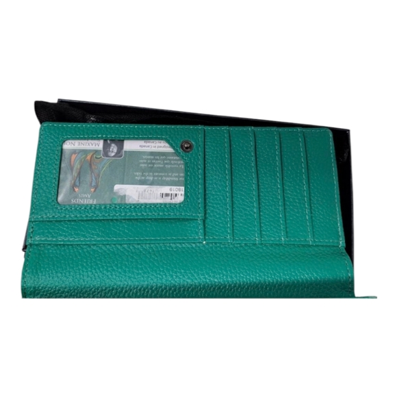 Maxine Noel Friends Amis Faux Leather Art Shoulder Bag And Wallet - Picture 12 of 13